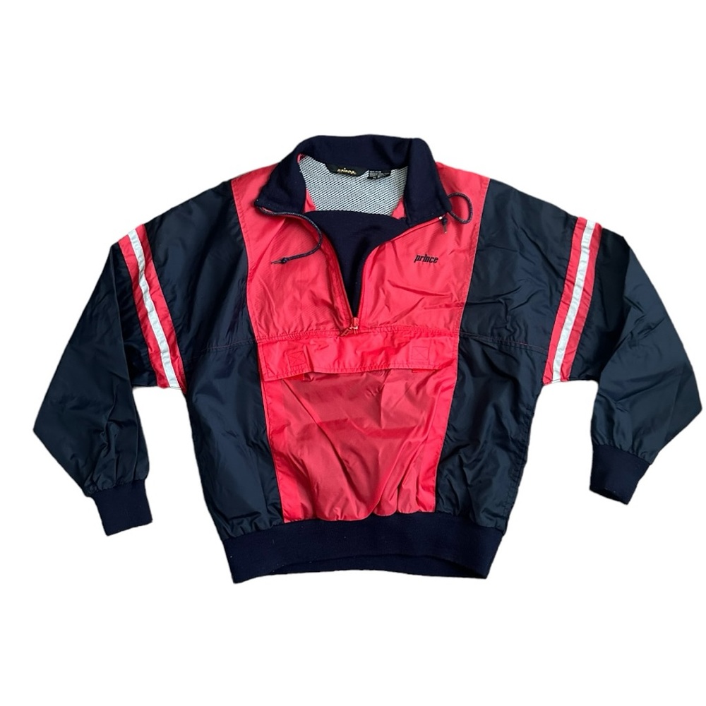 Vintage Prince Sportswear 90s Tennis Windbreaker Mens Size Small